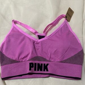 PINK Victoria's Secret Purple Sports Bra